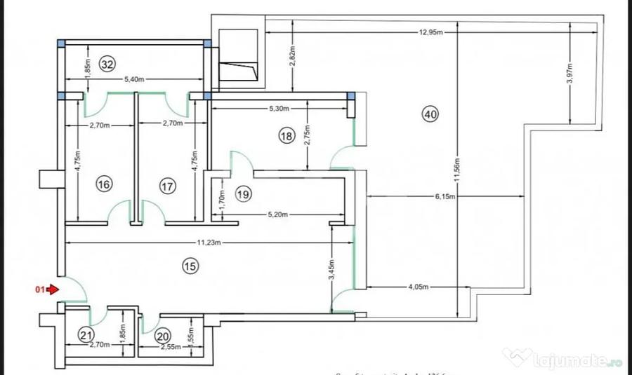 Apartament cu 4 camere decomandat în Sebastian