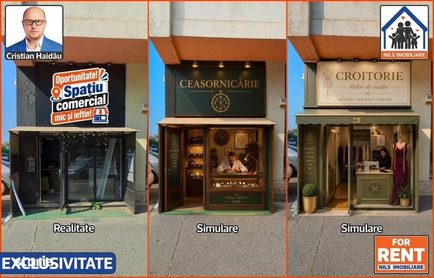 Spațiu comercial, de 5 mp, în Ștefan cel Mare