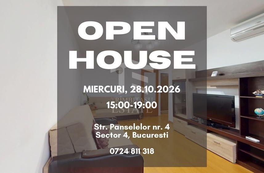 Apartament cu 2 camere decomandat, mobilat în Berceni