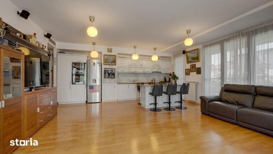 Apartament spatios Sisesti cu vedere la Lac - 12
