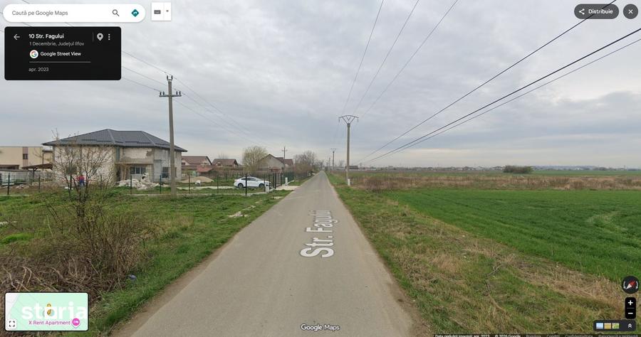 Teren de 520 mp, în 1 Decembrie