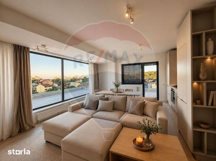 Apartament cu 3 camere, mobilat în Tomis III