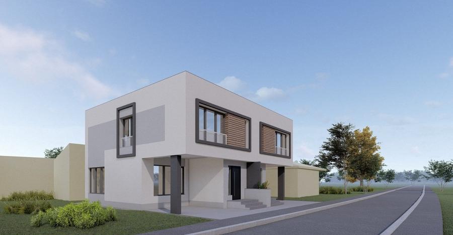 Duplex cu 4 camere cu Canalizare în Central