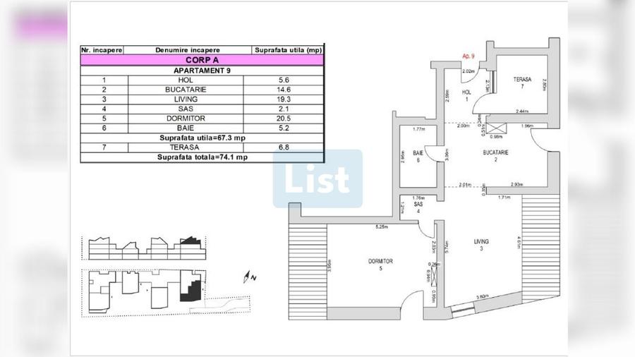Apartament cu 2 camere decomandat în Brașovul Vechi