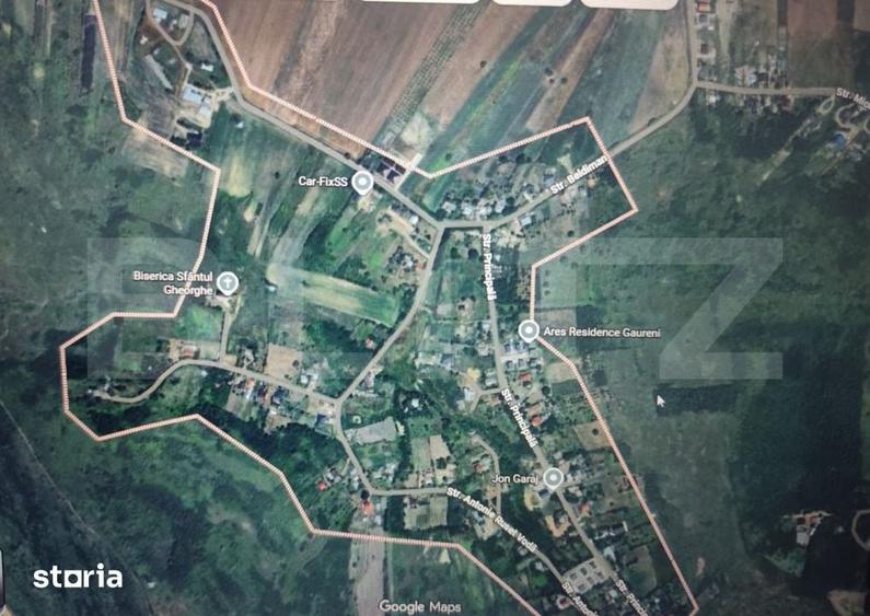 Teren intravilan, 1295 mp, zona Miroslava-Gaureni - 1