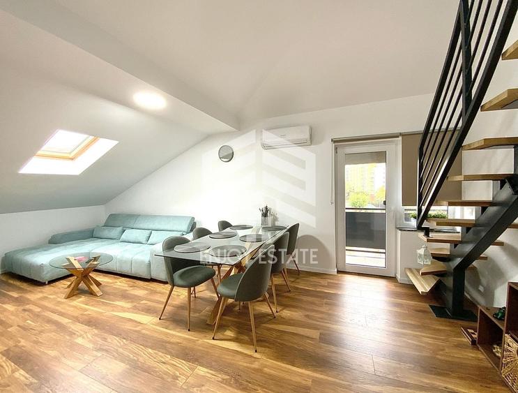 Apartament cu 3 camere decomandat, mobilat în Tractorul