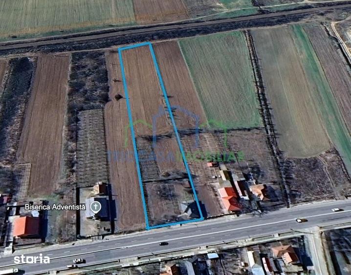 Casă cu 3 camere cu Teren 7952 Mp în Brădești