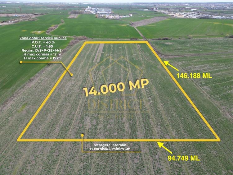 Teren industrial de vânzare Covaci | 14.000 mp | Viitoare centura Covaci - 1