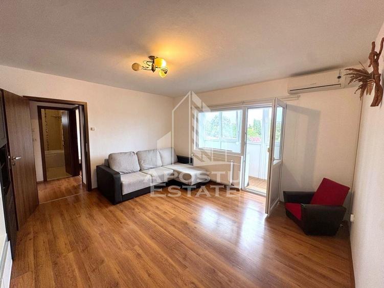 Apartament cu 2 camere semidecomandat, mobilat în Telegrafului