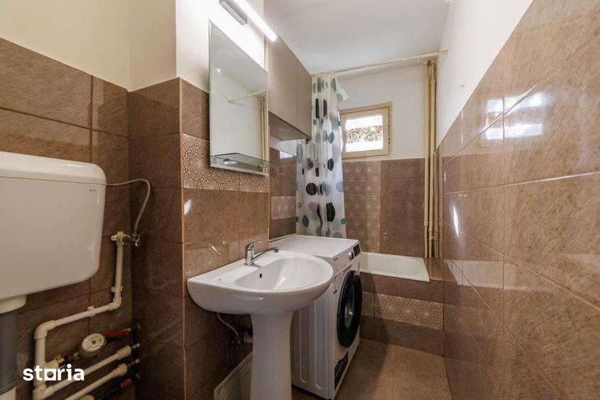 Apartament cu 2 camere semidecomandat, mobilat în Găvana
