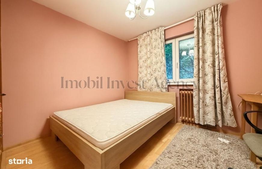 Apartament cu 4 camere decomandat, mobilat în Barbu Văcărescu