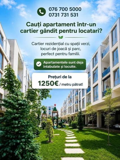 Apartament 3 CAMERE OFERTA TOP Finisat Premium si Intabulat-DIRECT PROPRIETAR Comision 0%-100.000 - 8