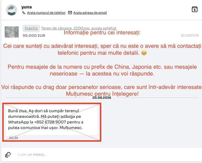 Teren de 2200 mp, în Măgura