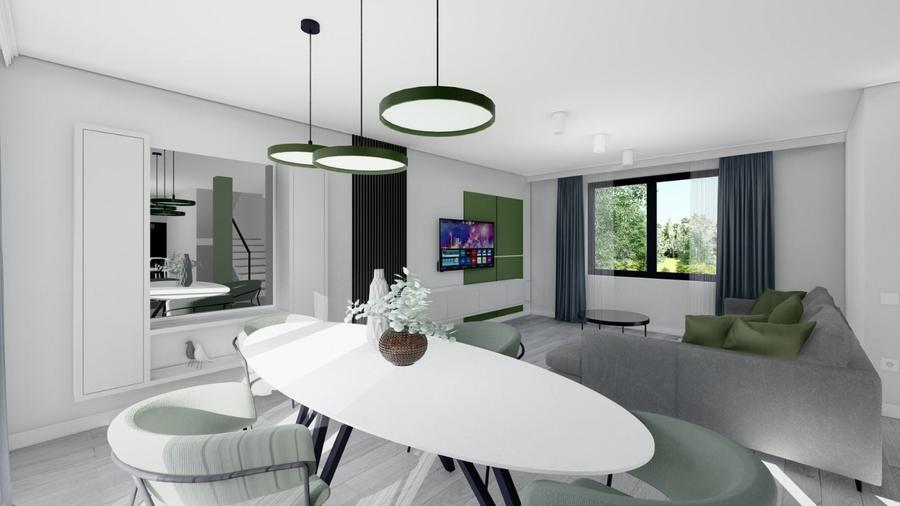 Duplex cu 4 camere cu Canalizare în Unirii