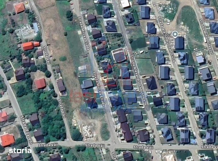 Teren de 650 mp, în Miroslava