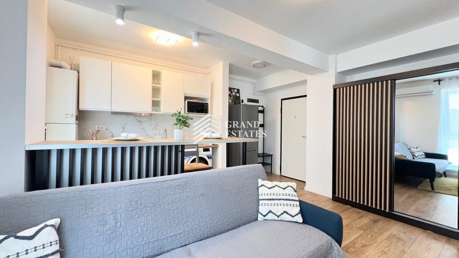 Apartament cu 2 camere semidecomandat, mobilat în Otopeni