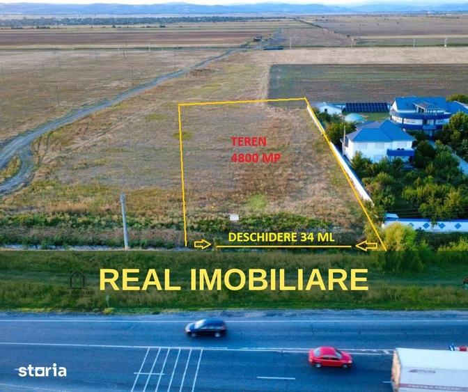 Teren de 4800 mp, în Central