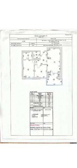 Apartament cu 3 camere decomandat în Central