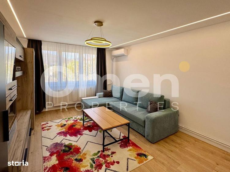 Apartament cu 2 camere decomandat, mobilat în Republicii