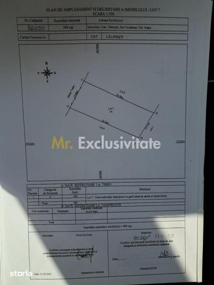 Teren intravilan intrare Calinesti! - 7