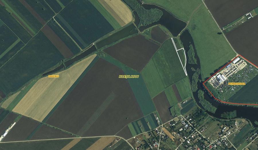 Teren Construcții intravilan de 7567 mp, în Dascălu