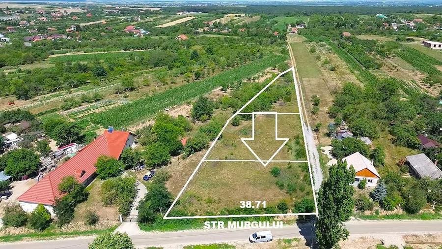 Teren de 3000 mp, în Viile Satu Mare