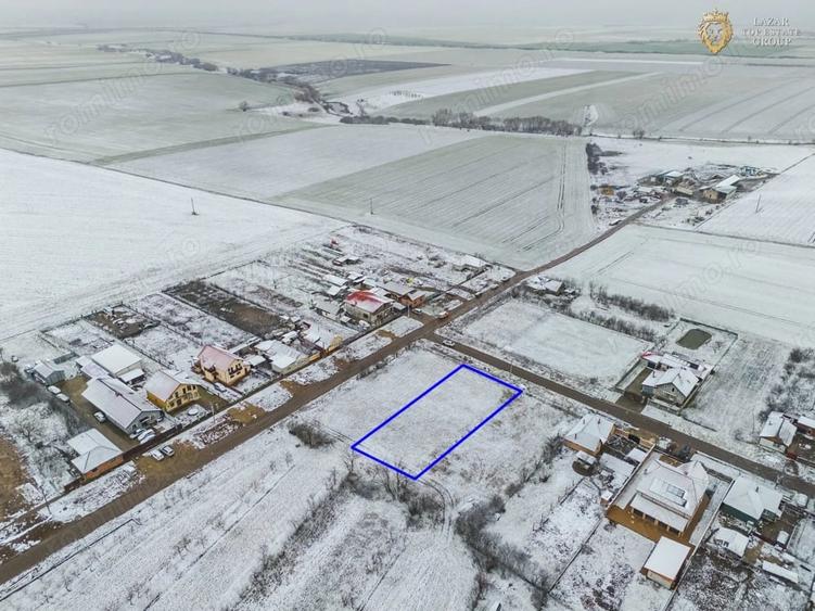 Teren de 1247 mp, în Tisa