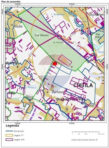 Teren Construcții intravilan de 111571 mp, în Dragomirești-Vale