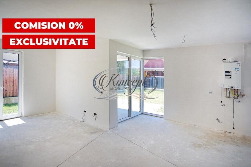 Duplex cu 4 camere cu Canalizare în Gilău
