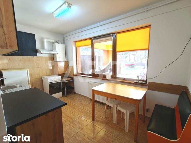 Garsonieră decomandată, mobilată în Trei Stejari