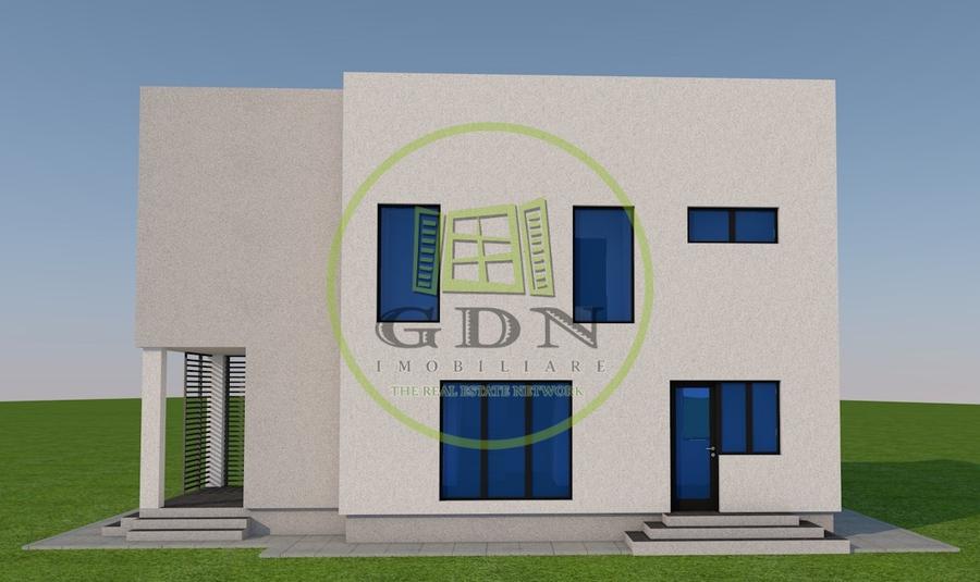 Casă individuală cu 5 camere cu Teren 500 Mp în Preajba