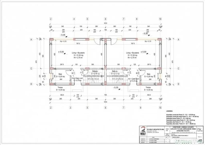 Ansamblu Nou de Vile Duplex | Complex Privat Premium | Finis - 10