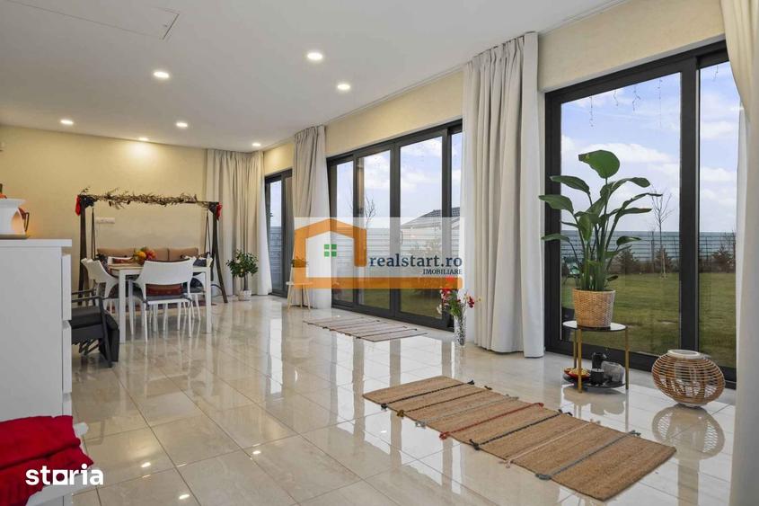 Langa Padure, Vila P+Pod , 1500mp teren, terasa 40mp, complex securi - 6