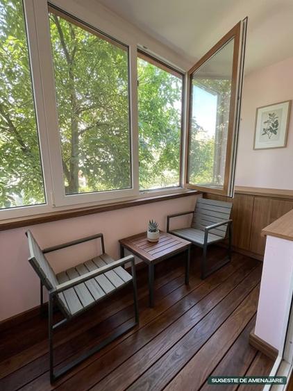 Apartament cu 2 camere decomandat, mobilat în Hotvon