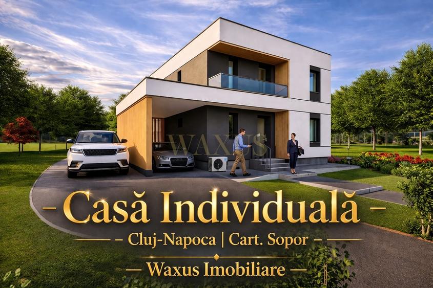 Casă individuală cu 5 camere cu Canalizare în Sopor