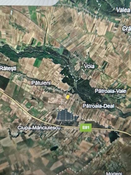 Teren de 11000 mp, în Pătroaia-Deal