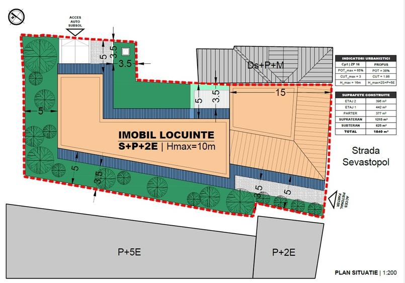 Teren Construcții intravilan de 874 mp, în P-ța Victoriei