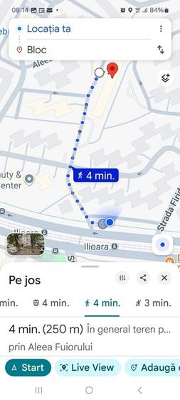 Apartament cu 2 camere decomandat, mobilat în Titan