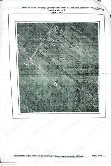 Teren de 3000 mp, în Dărăști-Vlașca