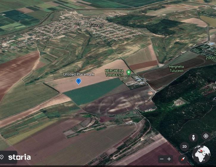 Teren de 4200 mp, în Tulucești