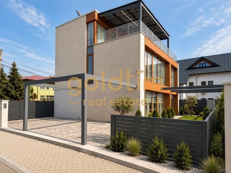 Casă individuală cu 6 camere cu Canalizare în Pipera