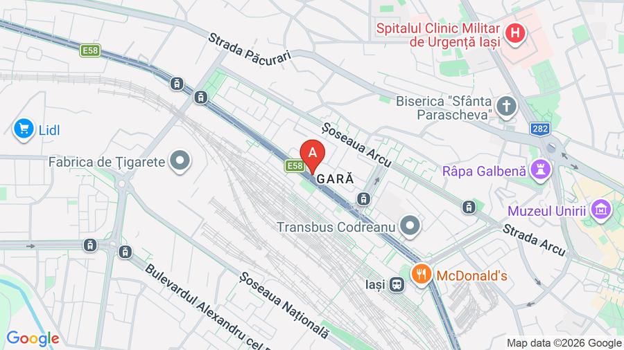 Apartament cu 3 camere decomandat în Gară