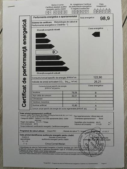 Apartament cu 2 camere decomandat în Chiajna