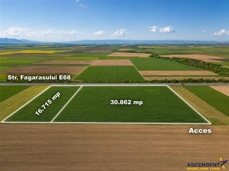Teren agricol intravilan de 47.576999664307 mp, în Central