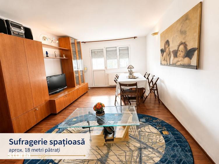 Apartament cu 3 camere decomandat în Cornișa