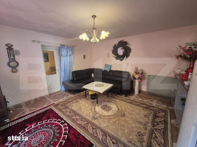 Casă cu 2 camere cu Teren 200 Mp în Central
