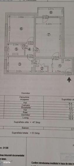 Apartament cu 2 camere semidecomandat în Trivale