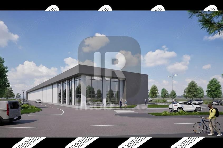Teren 12.900 mp Bod | Nod Centura | Proiect autorizat hala 6.000 mp - 2
