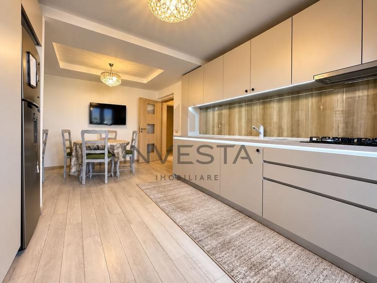 Apartament cu 4 camere semidecomandat, mobilat în Gheorgheni