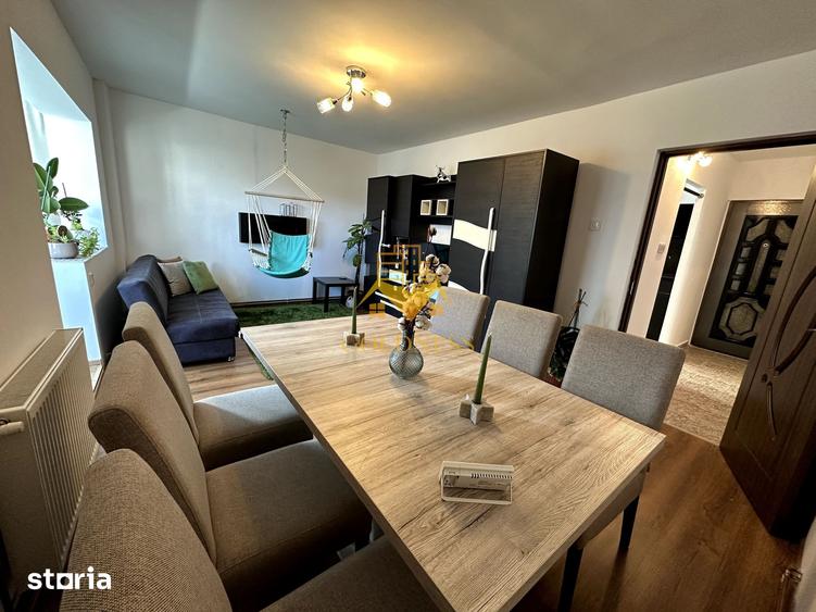 Apartament cu 3 camere, mobilat în Mărăști